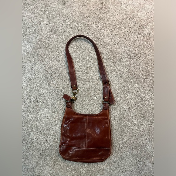 Coach Legacy Ali 65th Anniversary Edition Leather Shoulder Bag Whiskey Brown - Picture 5 of 6